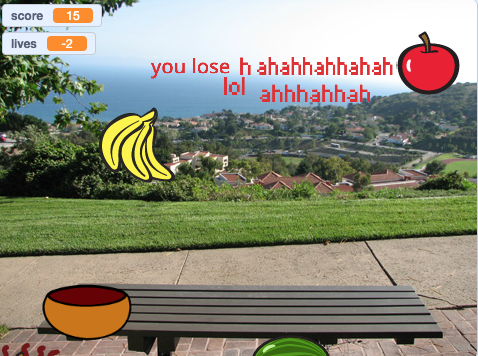 catch the fruit
